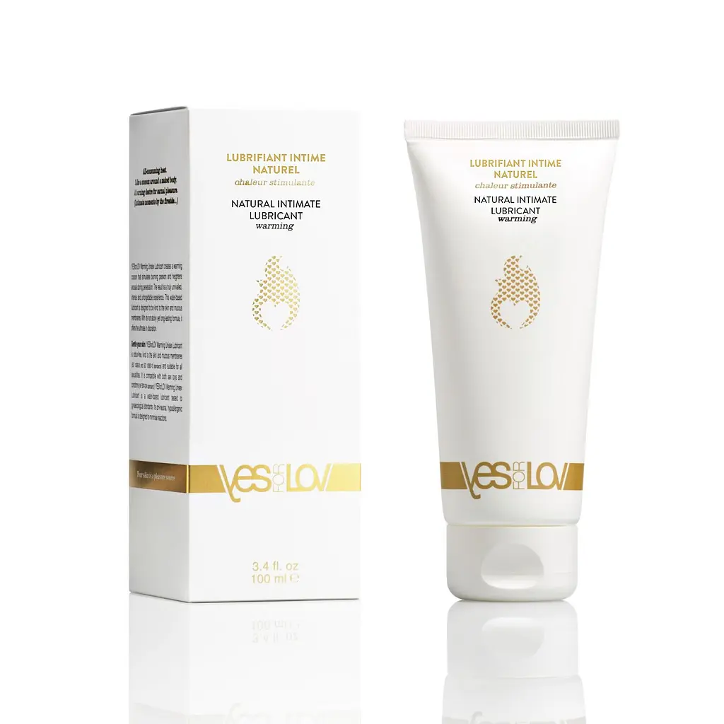 Розігрівальна змазка на водній основі YESforLOV UNISEX LUBRICANT 100 мл, на 99 % натуральна