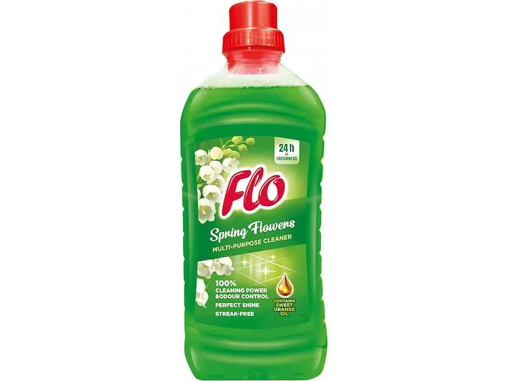 Засіб для миття підлоги FLO 1,5л APC SPRING FLOWERS