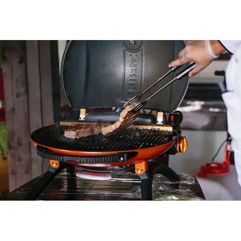 Портативний газовий гриль O-Grill 500 переносний, помаранчевий + шланг у подарунок! - фото 15