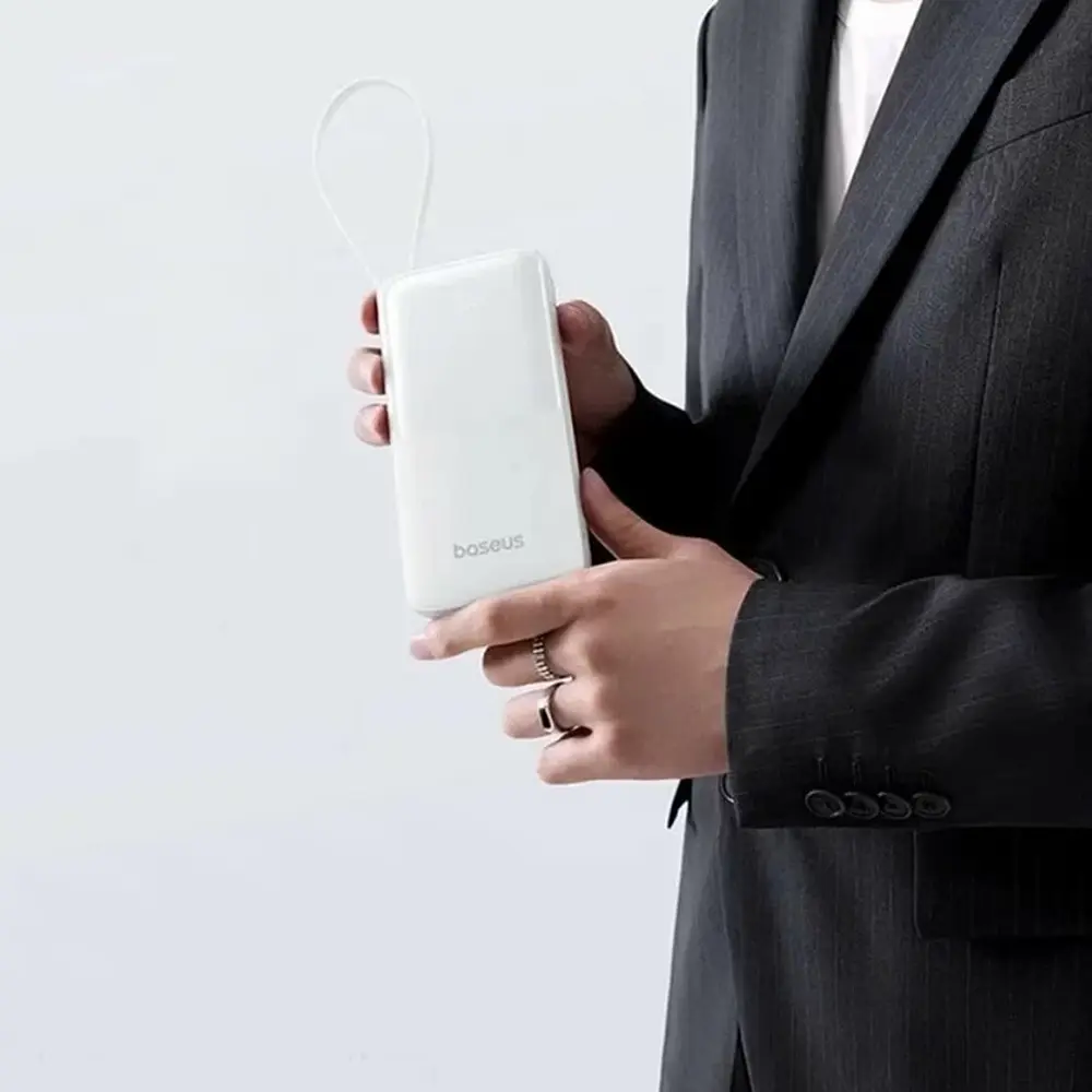 УМБ Baseus Bipow 2 20000mAh QC+PD 20W White (P10077101213-01) - фото 3