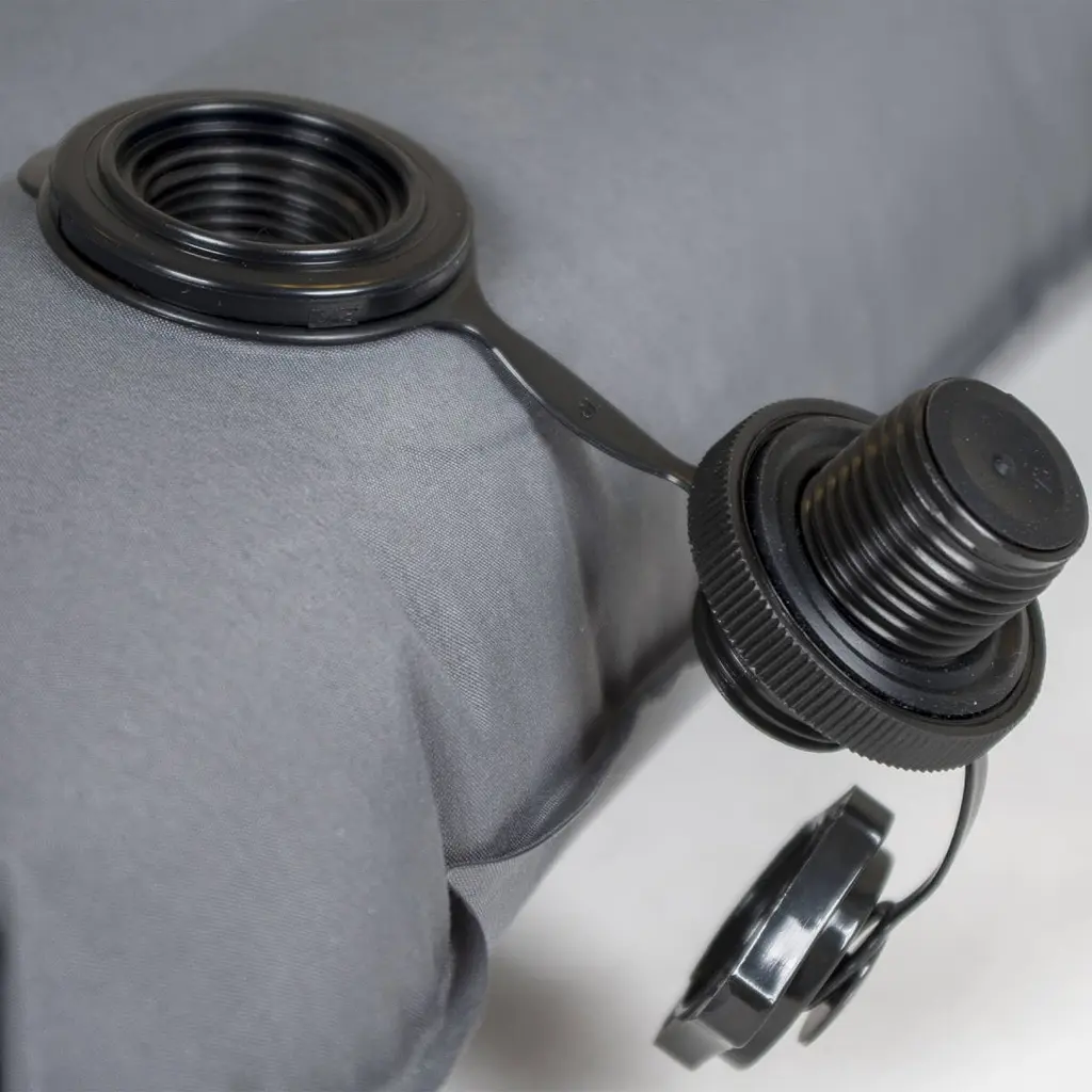 Килимок надувний Bo-Camp Flex Built-in Pump 194x70x10 cm Anthracite (3106605) - фото 6