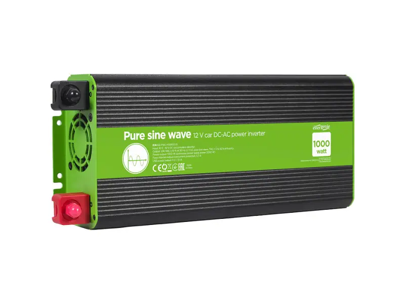 Перетворювач (інвертор) DC-AC EnerGenie EG-PWC-PS1000-01 - фото 2