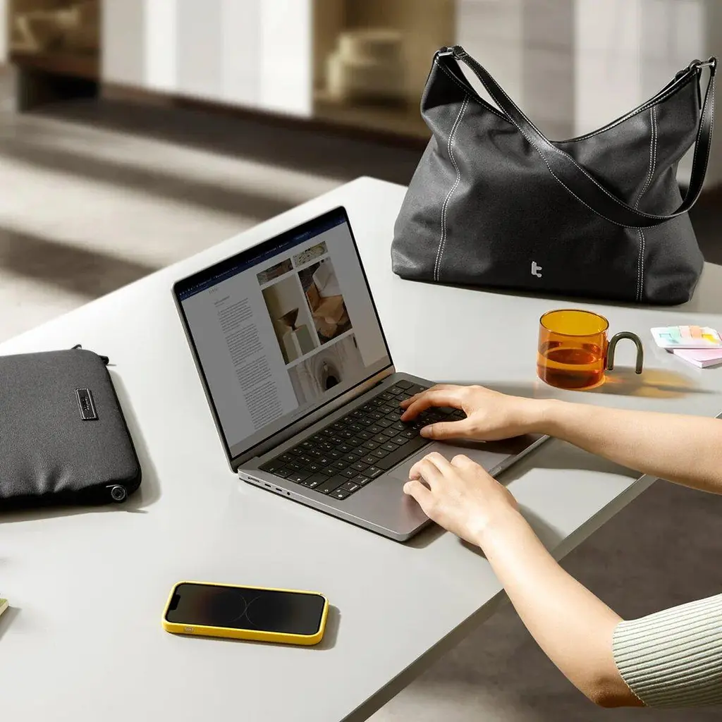 Сумка для ноутбука Tomtoc Versatile-T28 Laptop Tote Bag Black 16 Inch/18L T28L1DV - фото 6