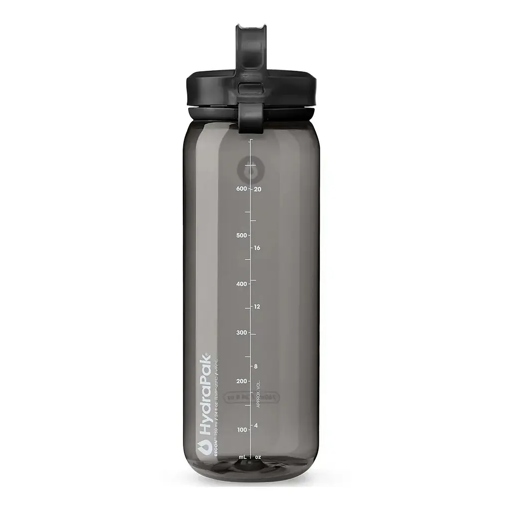 Пляшка HydraPak 750 ml Recon Clip & Carry Grey (1053-BRC01M) - фото 2