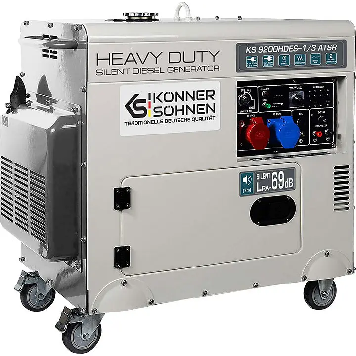 Генератор дизельний Konner&Sohnen KS 9200HDES-1/3 ATSR (EURO V) [117114] - фото 2