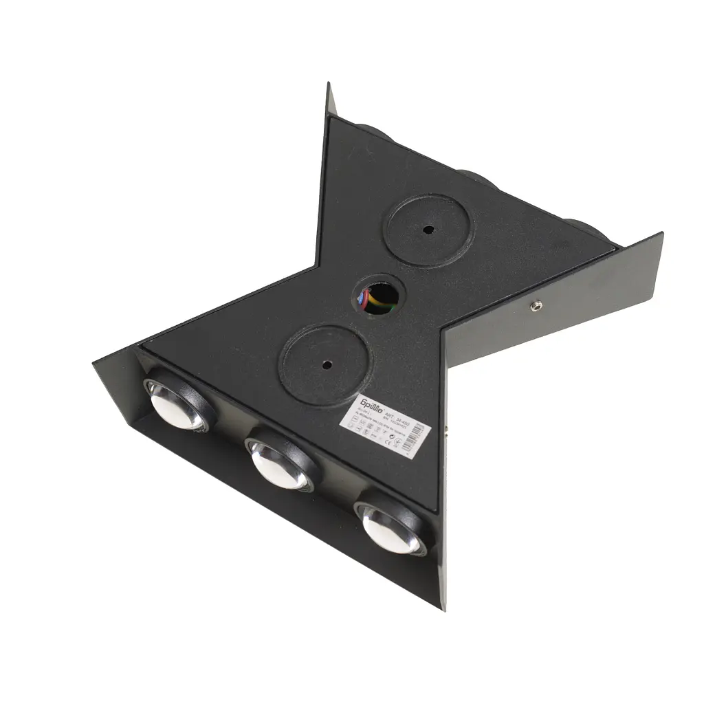 Підсвітка Brille фасадна LED 12W NW IP54 BK (AL-603/6) - фото 4