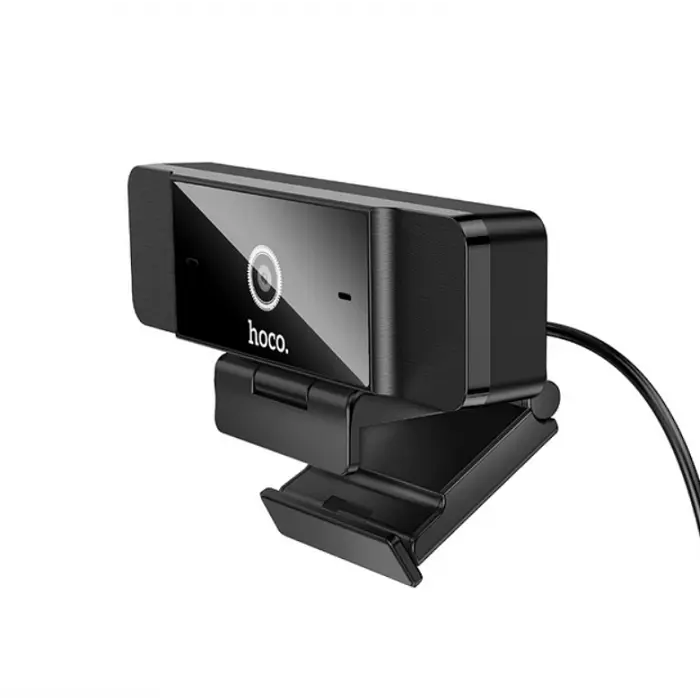 Вебкамера для комп'ютера HOCO D100 1.5 м, USB, 1080P Чорний - фото 3