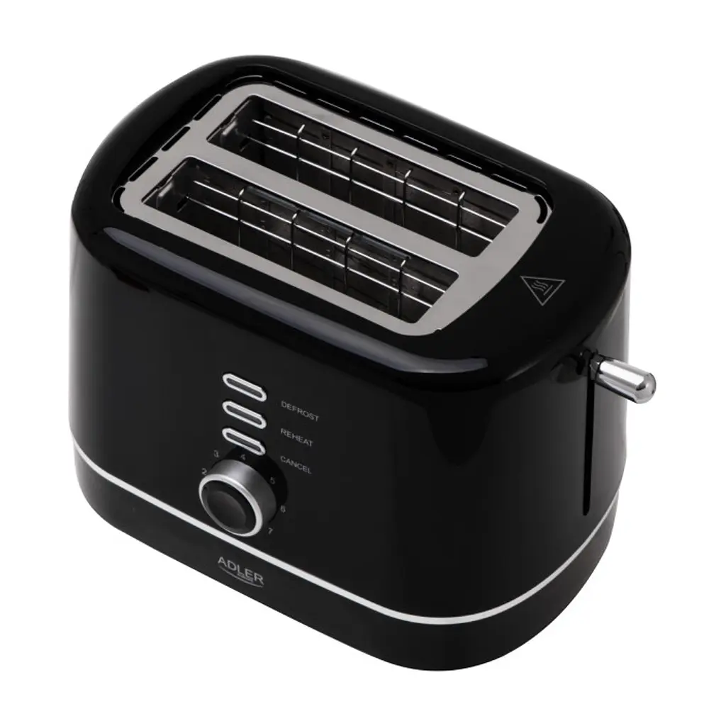 Тостер Adler AD 3224 black - фото 4