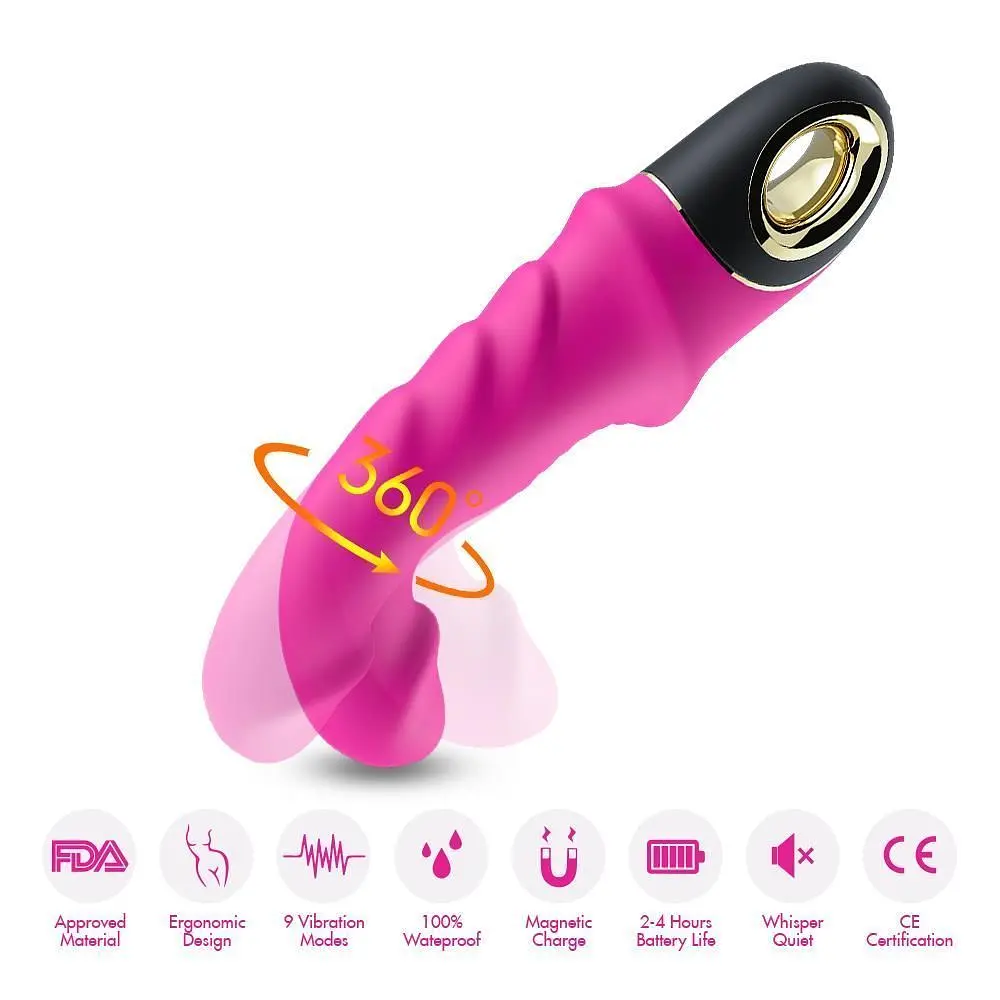 Вібратор B - Series Joy Joyblade, 22.8 см (рожевий) - фото 9