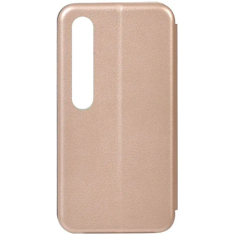 Чехол-книжка Toto Book Rounded Leather Case Xiaomi Mi 10/Mi 10 Pro Gold - фото 2