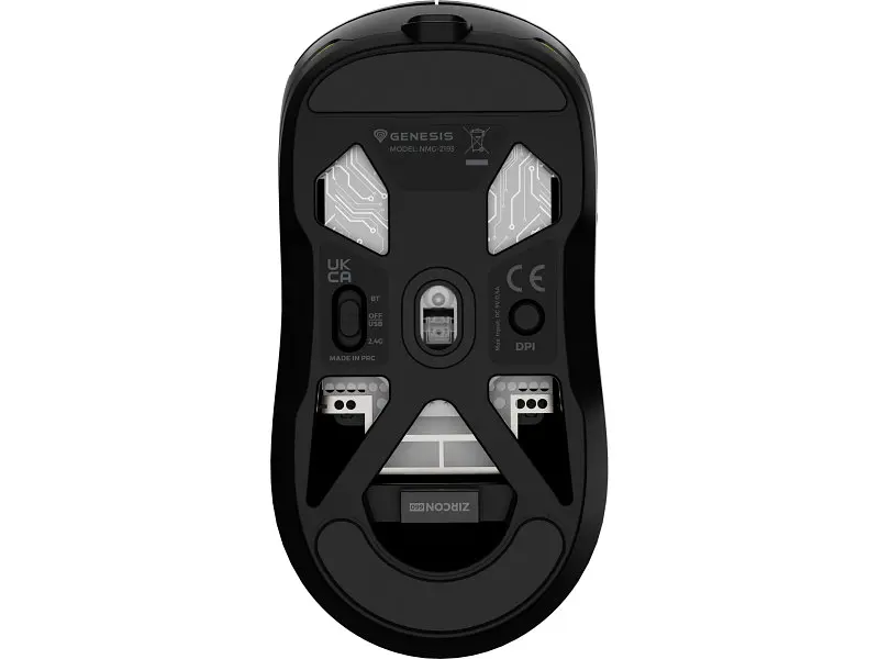 Миша Genesis Zircon 660 Pro Black (NMG-2193) - фото 7