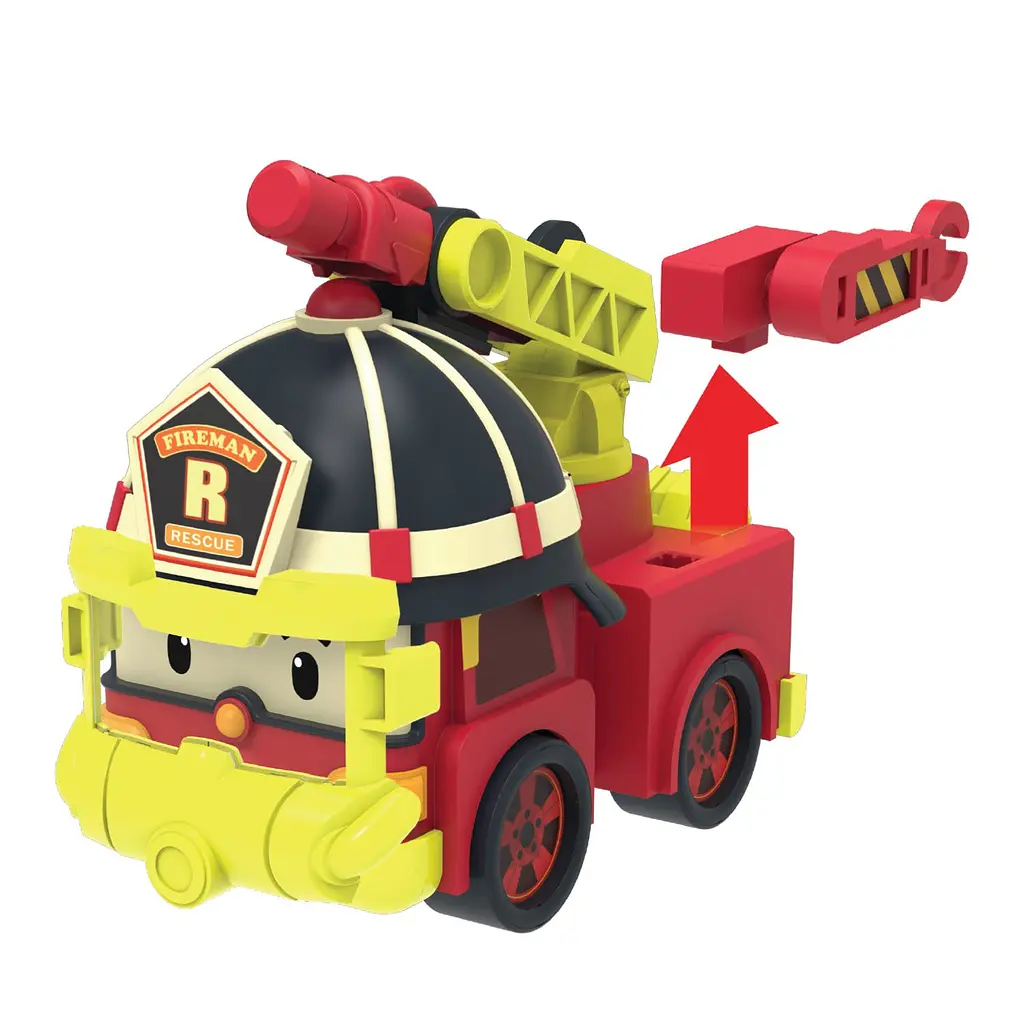 Машинка Robocar Poli Рой с аксессуарами (83394) - фото 5