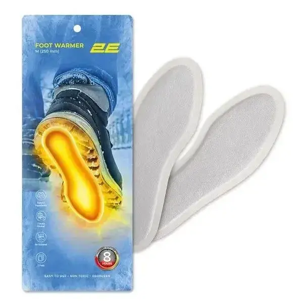 Химическая грелка для ног 2E размер M 250 мм до 8 часов (134) - фото 2