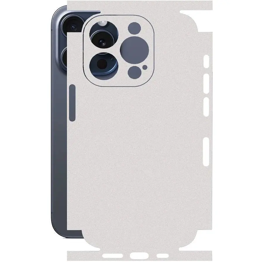 Захисна плівка StatusSKIN для Apple iPhone 15 Pro Корпус Вініл Перлина глянцева