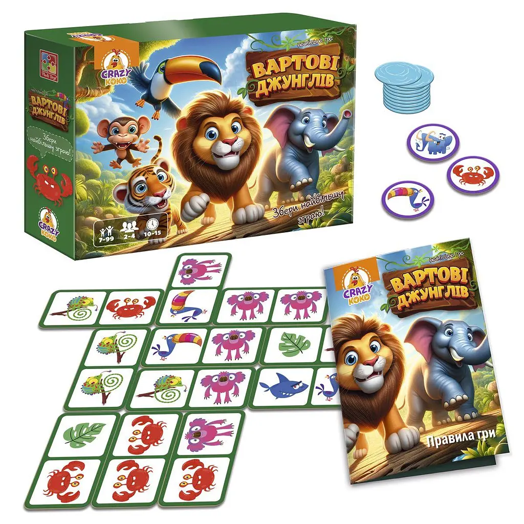 Настільна гра Vladi Toys "Часові джунглі" (VT8055-47)