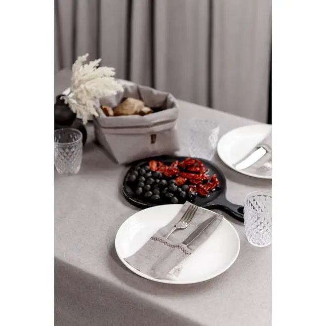 Скатертина Прованс RINO 180х134 см  коричнева (38575) - фото 5