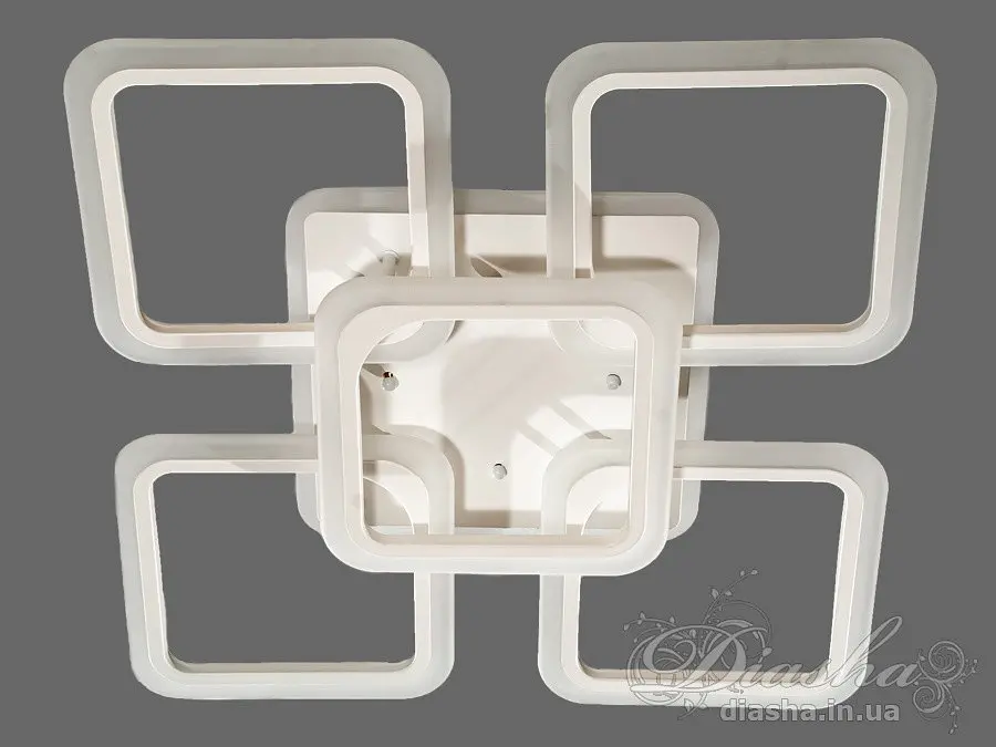 Світлодіодна люстра Diasha A8060/4+1WH LED RGB dimmer - фото 3