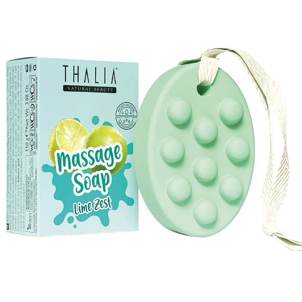 Масажне мило "Пікантний лайм" THALIA, 110 г (Liv220628)