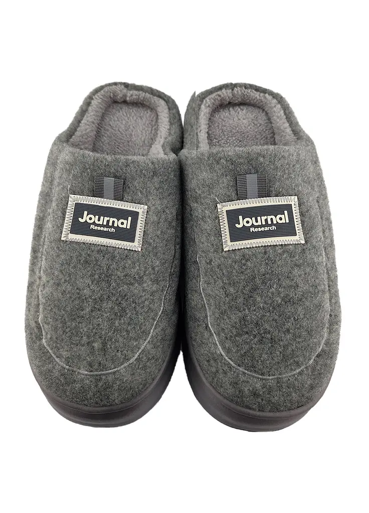Капці домашні чоловічі сірі малoмірні t581 46-47 - фото 2