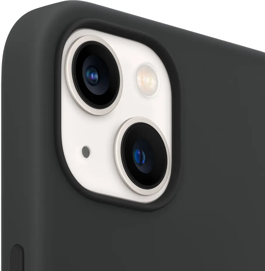 Чохол Silicone Case для Apple iPhone 13 (6.1) (Black) АА [61183] - фото 7