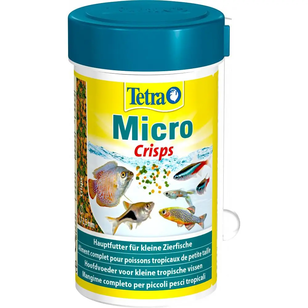 Сухий корм для дрібних акваріумних риб Tetra в чипсах Micro Crisps 100 мл для всіх акваріумних риб - фото 6