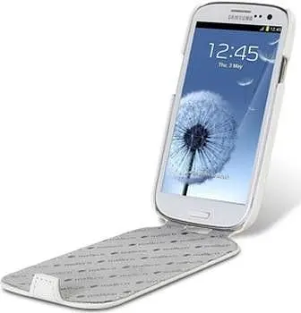 Чохол Melkco Leather Case Samsung Galaxy SIII I9300 / I9308 Jacka Type White LC (SSGY93LCJT1WELC) - фото 4