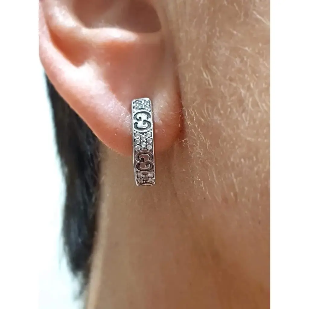 Срібні сережки Агні ГЕЛЛА з фіанітами. 2188/1Р-CZ - фото 2