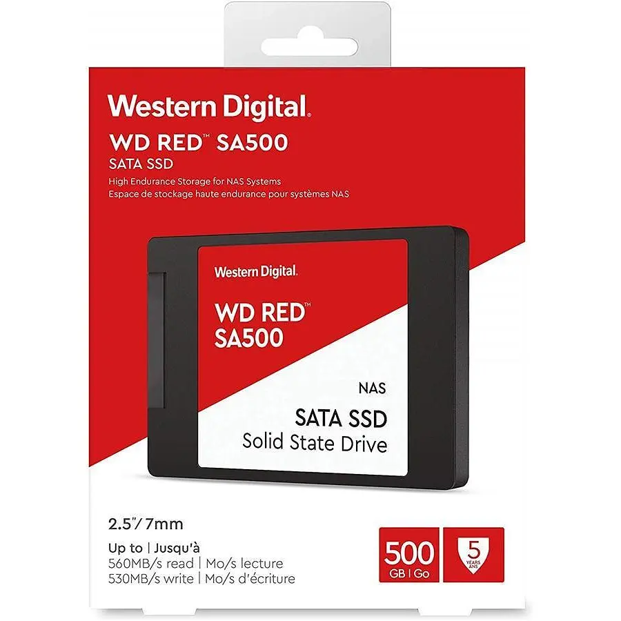 SSD накопичувач WD Red SA500 500 GB (WDS500G1R0A) - фото 5