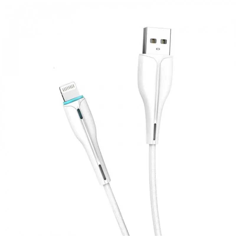 Кабель SkyDolphin S48L USB - Lightning (M/M), 1 м, Білий (USB-000423) - фото 2