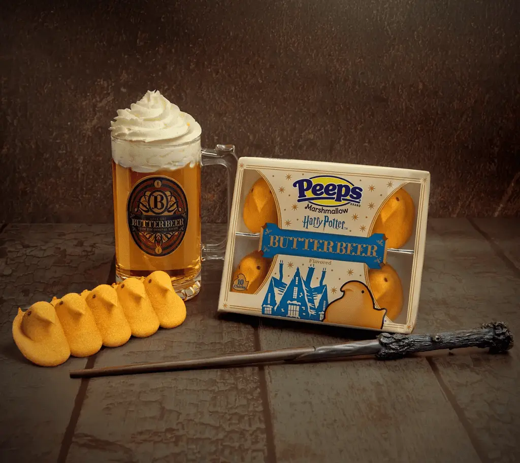 Маршмеллоу Peeps Harry Potter Butterbeer Marshmallow Chicks 85г - фото 3