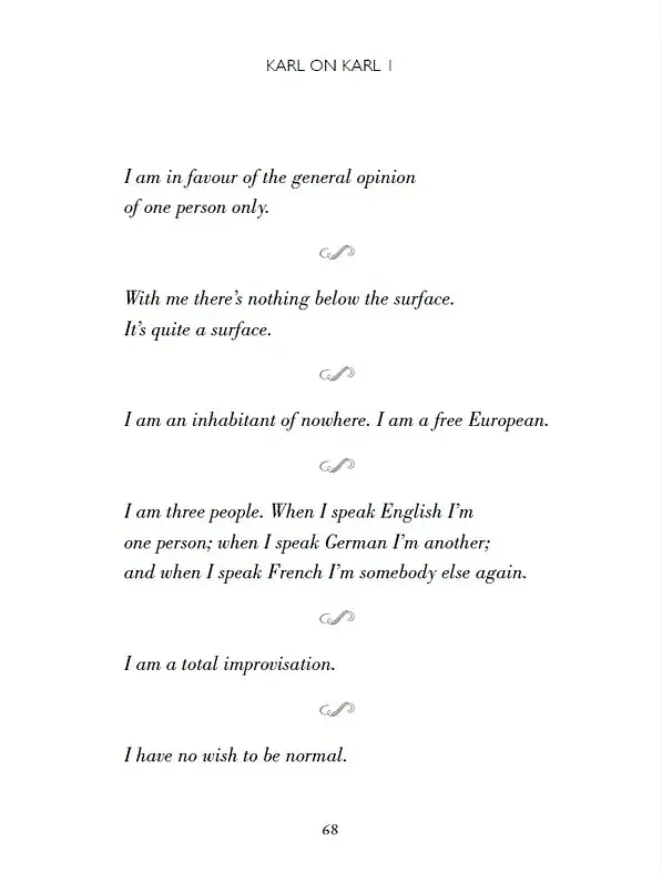 The World According to Karl. The Wit and Wisdom of Karl Lagerfeld - фото 7