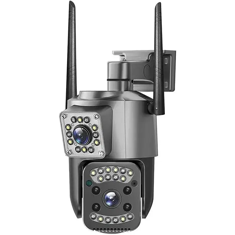 IP камера відеоспостереження RIAS SC03-4G Wi-Fi 2 об'єктива 4MP+4MP вулична з віддаленим доступом - фото 2