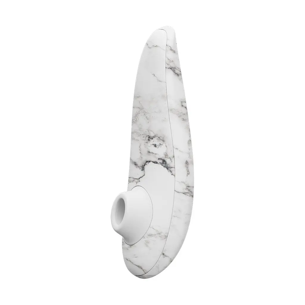 Вакуумний стимулятор клітора Womanizer Marilyn Monroe White Marble - фото 7