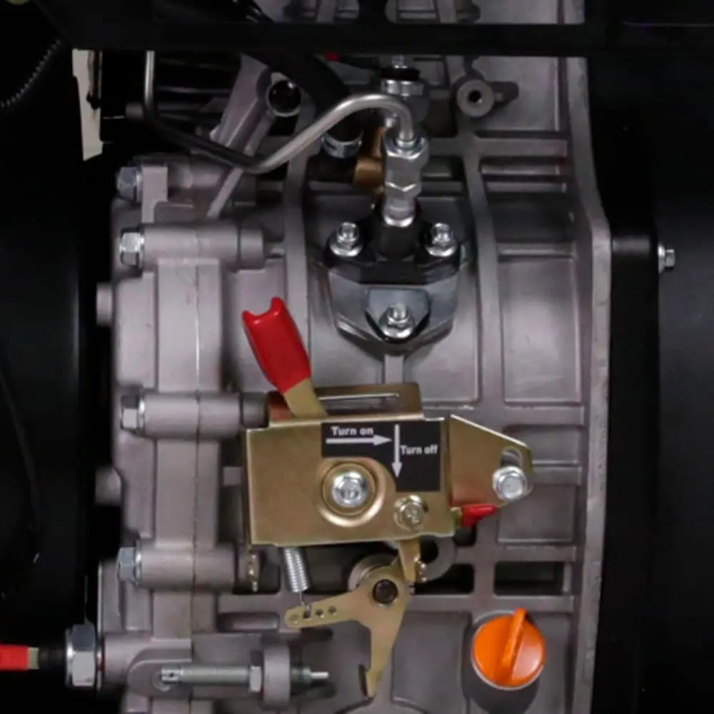 Генератор инверторный KonnerSohnen KS 6100iDE ATSR, 230В, 5.5кВт, АВР(ATS), электростартер, 98кг/5000 Вт/Дизель (KS6100IDEATSR) - фото 8