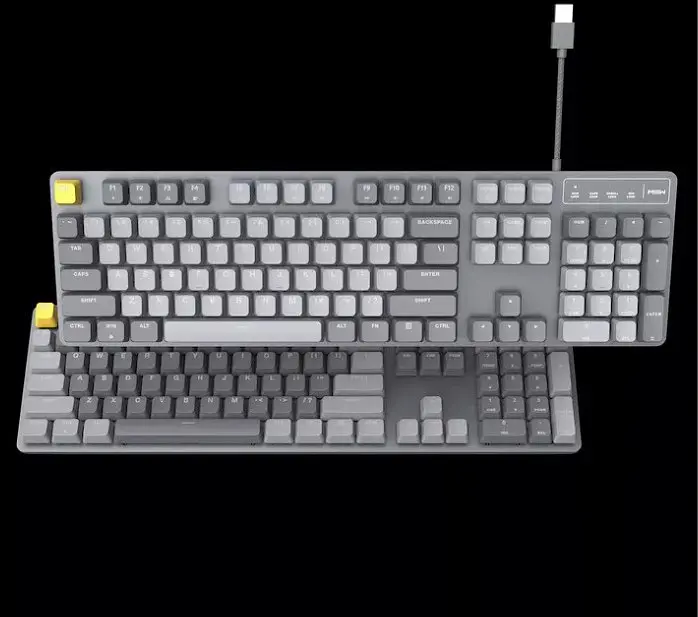 Клавиатура проводная механическая Xiaomi MiiW G06 (JXJPMW03) Silver ENG/UKR/RUS - фото 2