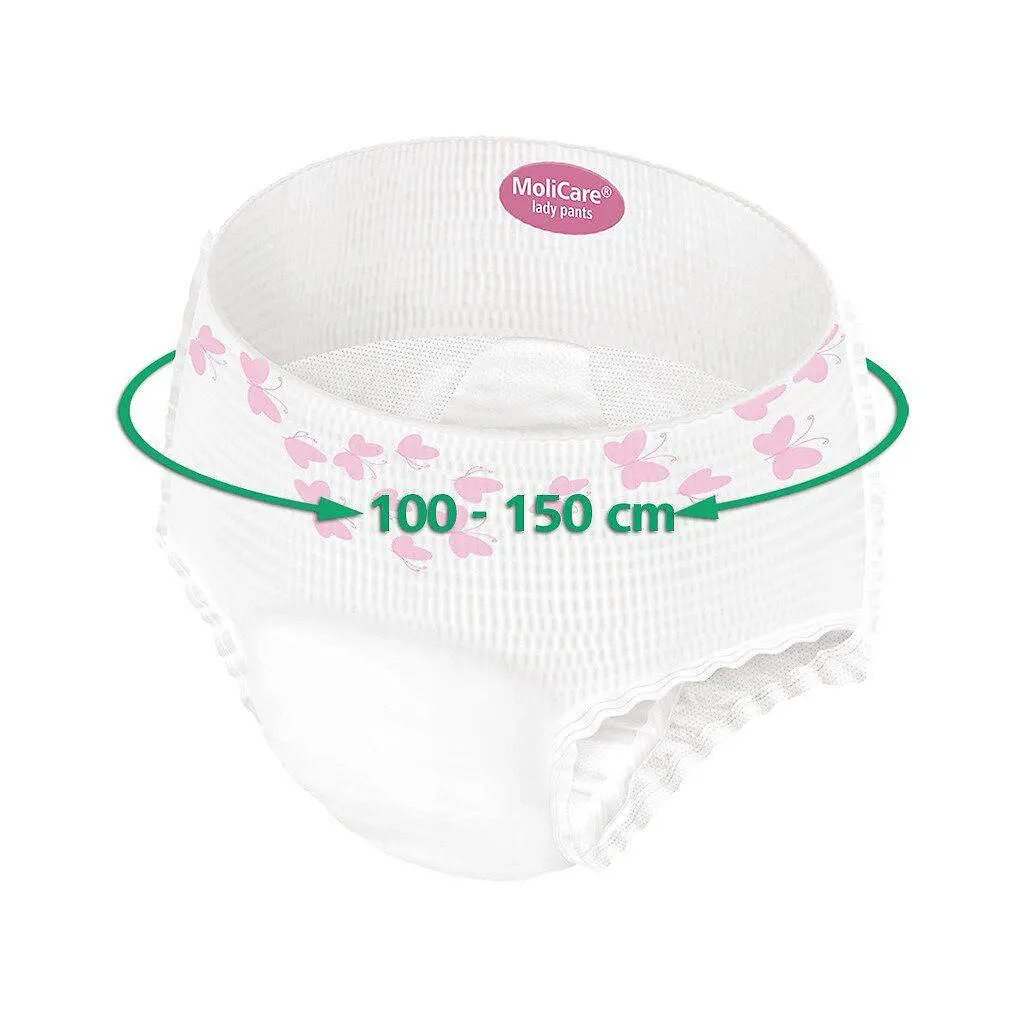 Труси поглинаючі для жінок lady pants 5 крапель L 7шт/уп. MoliCare med0001367 - фото 2
