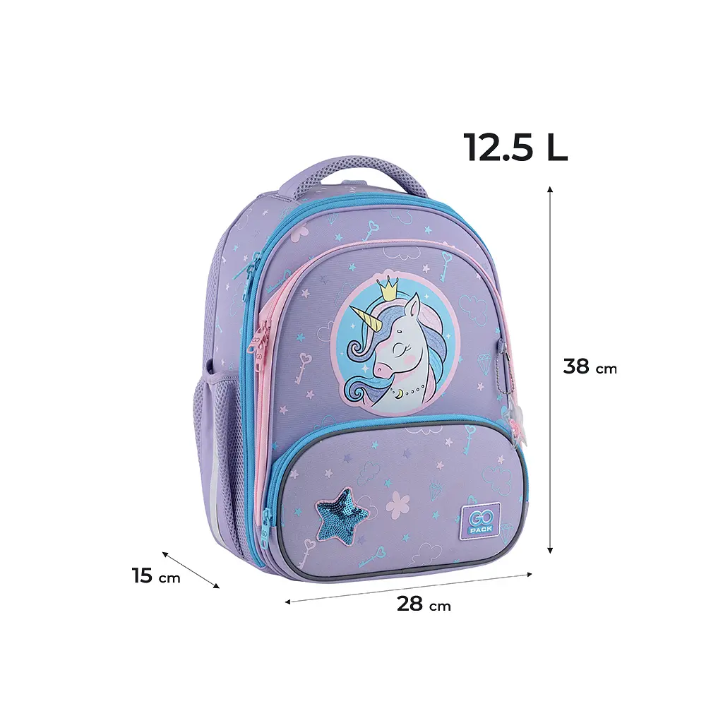 Портфель GoPack Education 597M-3 Fairytale Unicorn (GO25-597M-3) - фото 3