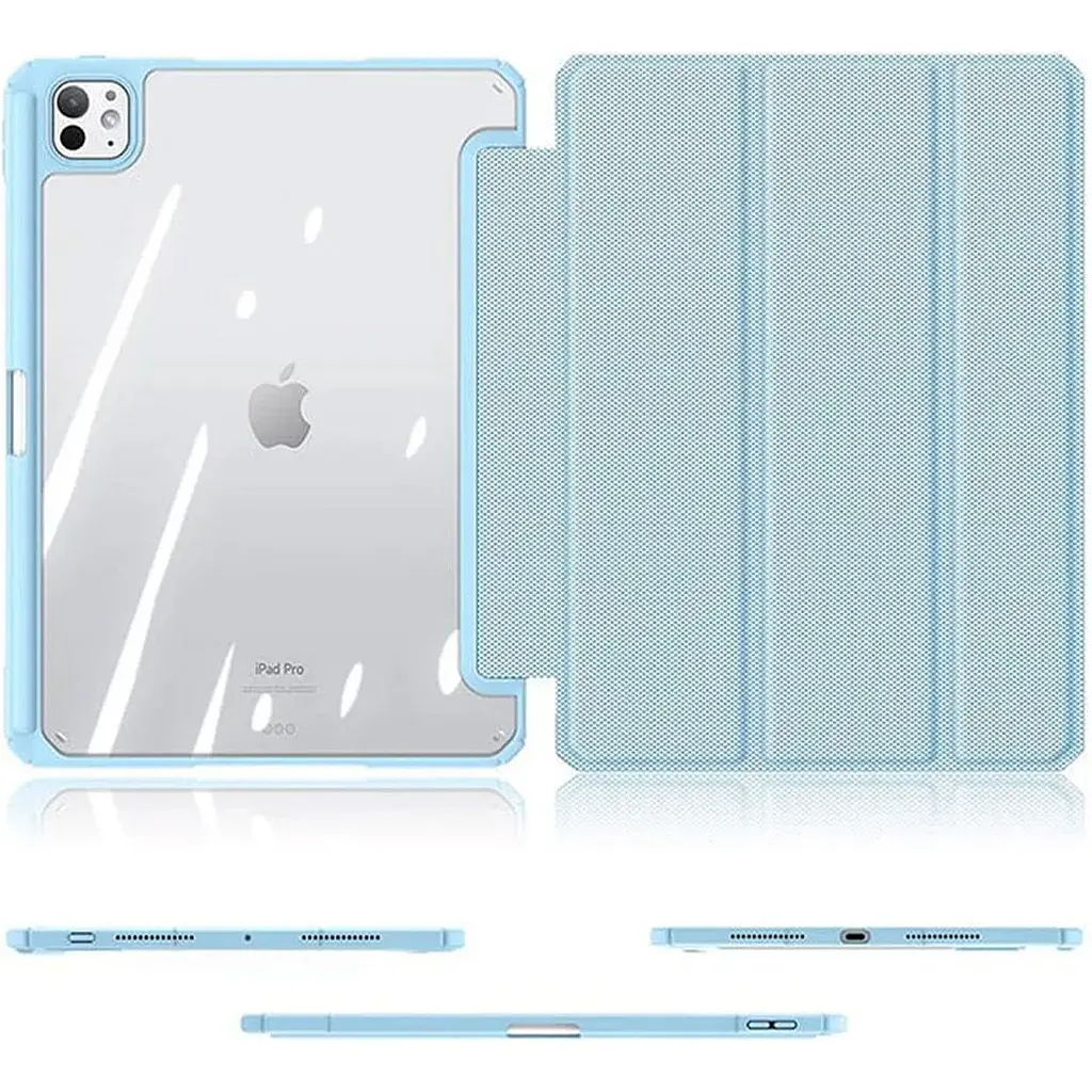 Чохол-книжка Dux Ducis Toby Series With Pencil Holder для Apple iPad Pro 11` M4/M5 (2024-2025) Blue [110472] - фото 7
