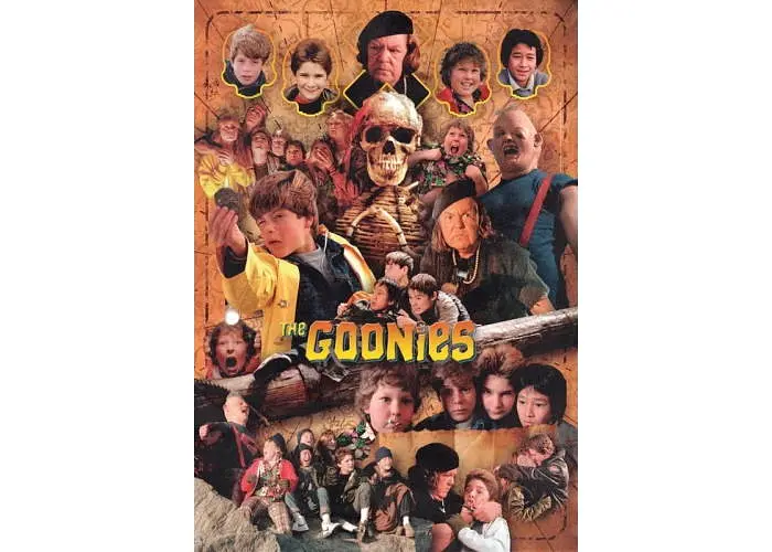 Пазл Clementoni Герої фільму Бовдури (The Goonies Puzzle - 1000 pcs.), колаж, 1000 ел. (37515) - фото 2