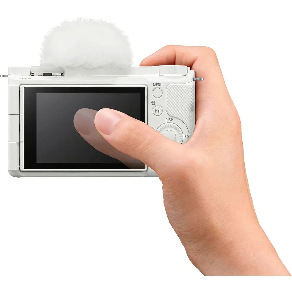 Бездзеркальний фотоапарат Sony ZV-E10 II Kit 16-50mm f3.5-5.6 OSS II White (ZVE10M2KW.CEC) [115277] - фото 12