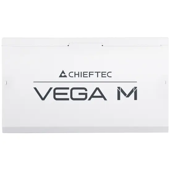 БЖ 1000W Chieftec VEGA M PPG-1000-CW ATX 3.1 135mm, 80+ Gold, Fully modular, WHITE, Retail - фото 4