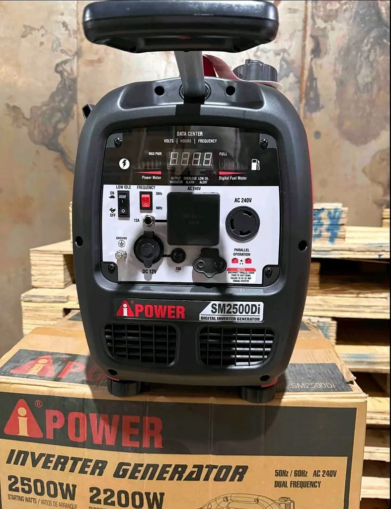 Інверторний Генератор Валіза iPOWER SM2500Di (2.2 - 2.5 кВт) з Дисплеєм, електростартером - фото 7