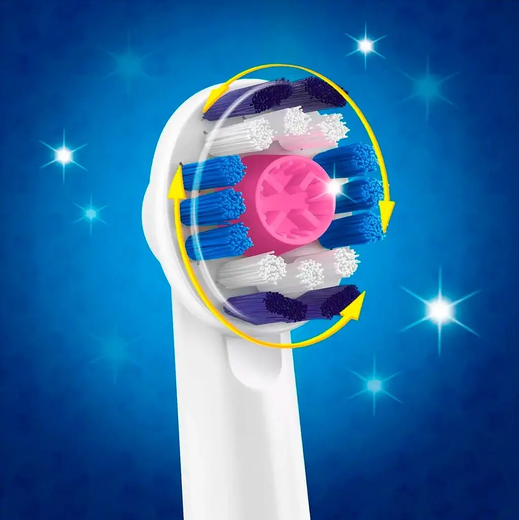 Насадка для зубної щітки Oral-B EB 18-1 3D White 1 шт. [90117] - фото 4