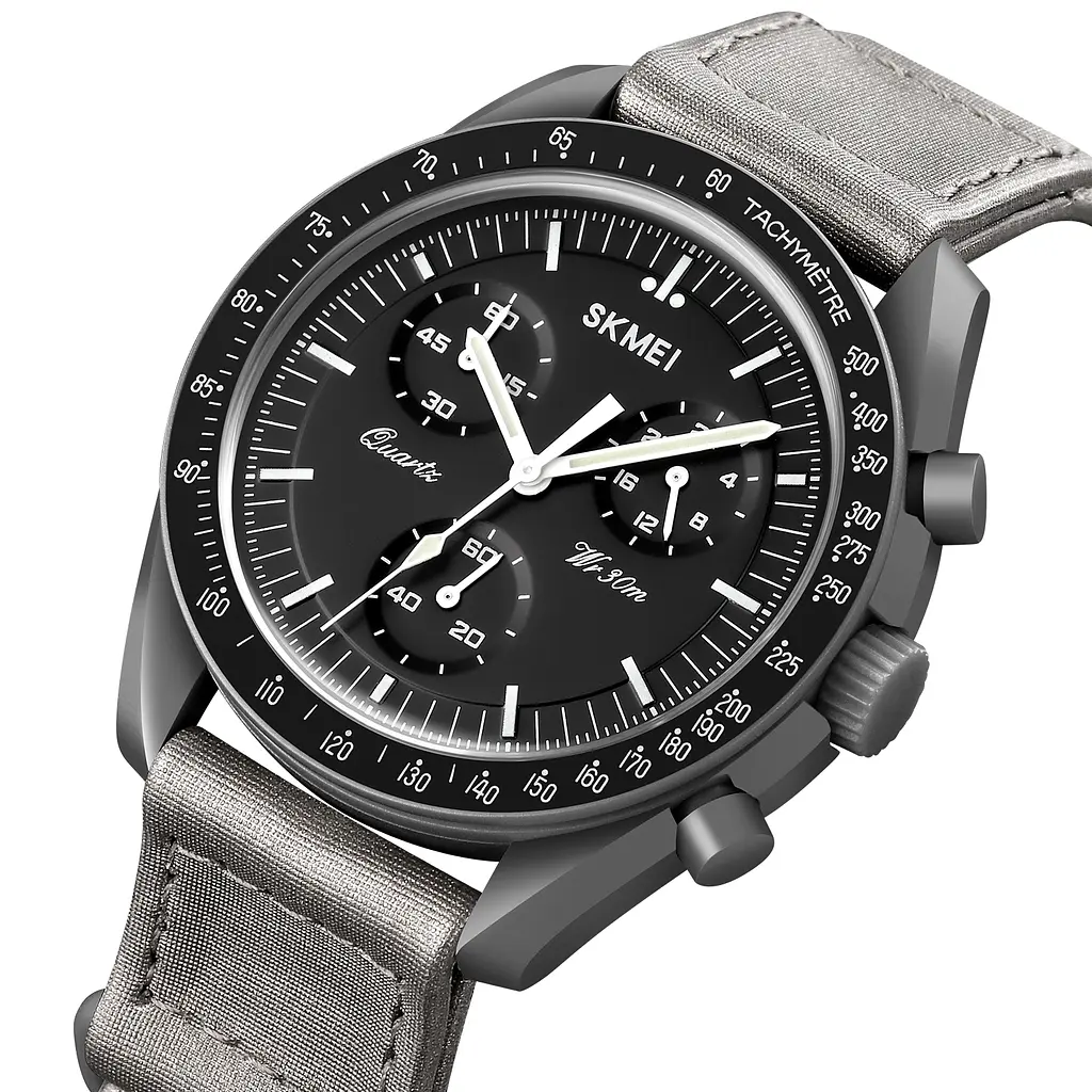 Часы наручные 1982DGYSI Dark Grey-Silver Skmei acs0030439 - фото 2