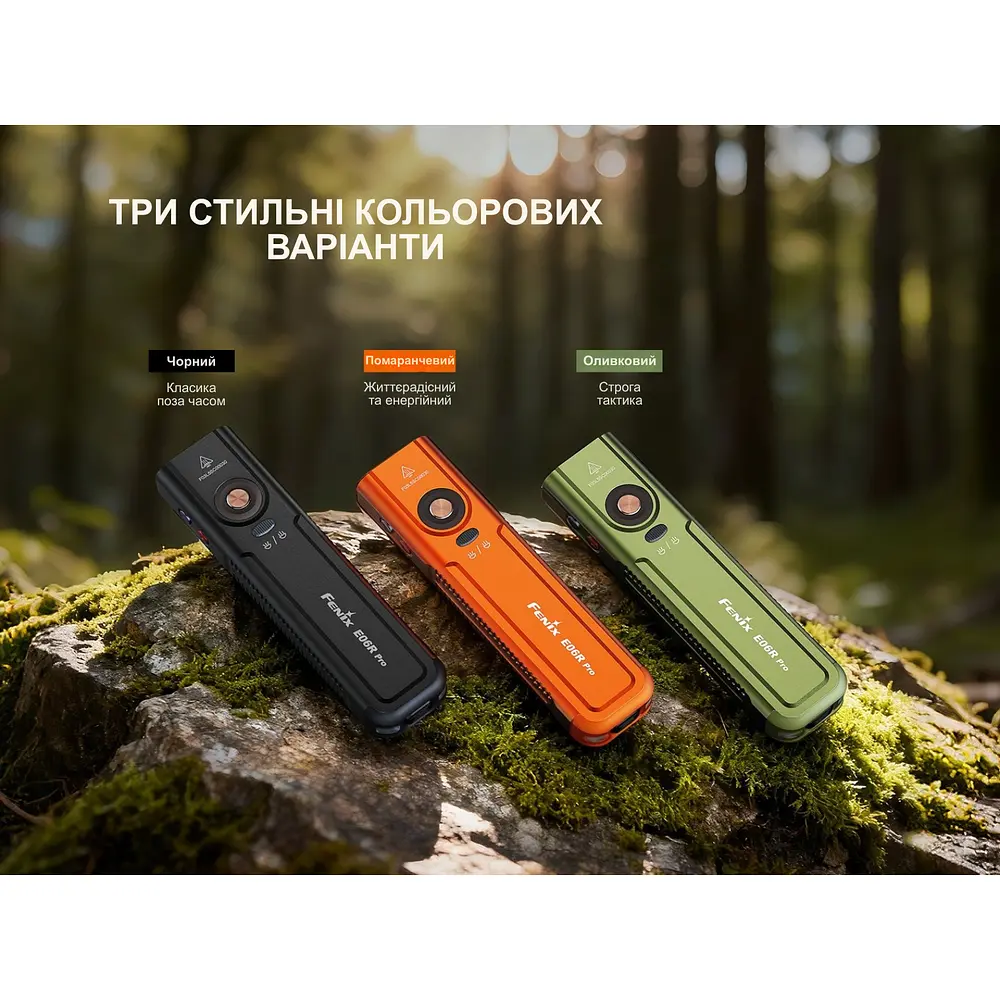 Ліхтар Fenix E06R PRO, зелений - фото 14