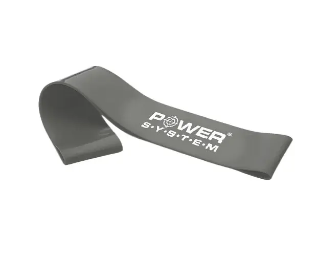 Резинка для фітнесу Power System PS-4063 Flex Loop Strong Grey опір 23 кг (PS_4063_Grey)