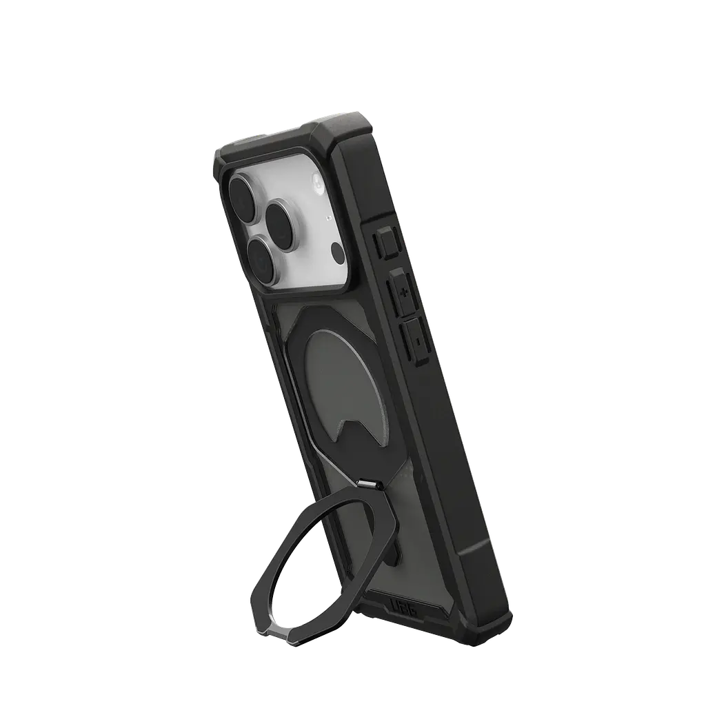 Оригінальний протиударний чохол для iPhone 17 Pro Max UAG Plasma XTE MagSafe Black 114528114034 з підставкою - фото 8