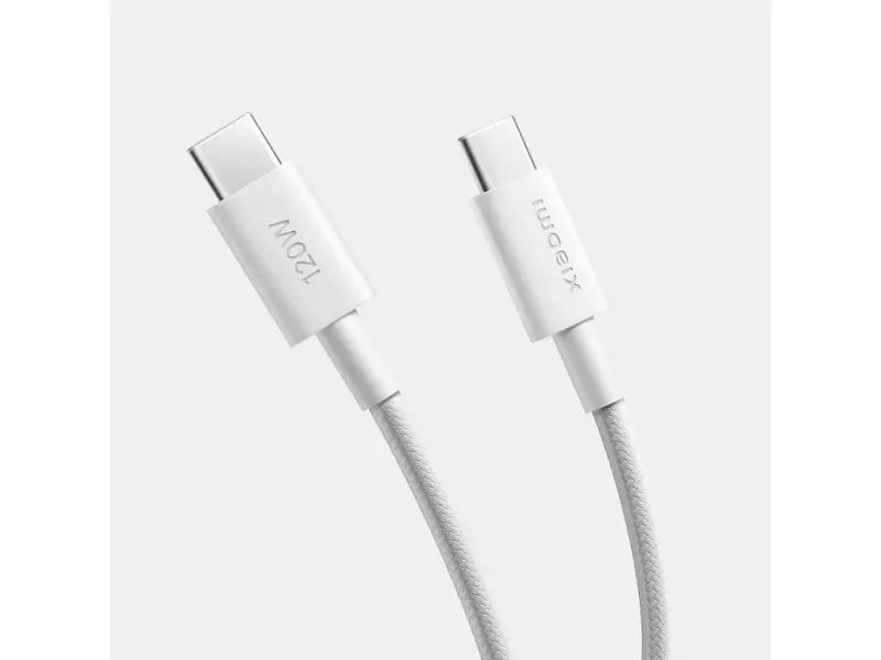 Кабель USB Type-C Xiaomi USB Type-C to USB Type-C 1m White (BHR087KGL) - фото 4
