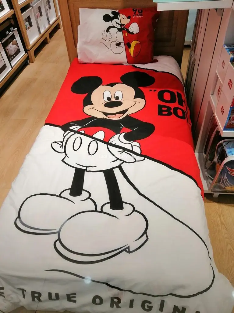 Комплект постільної білизни Disney Mickey Mouse Cek 1,5-спальний Tac pbe0041276 - фото 2