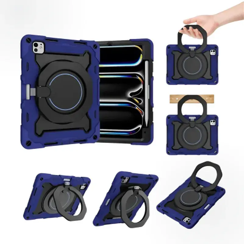 Чохол до планшета BeCover Armored Stand Apple iPad Pro 11" M5 2025 Blue (715959) - фото 3